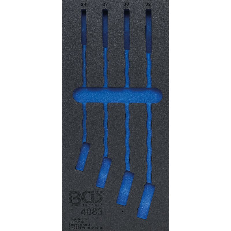 foto del prodotto bgs technic modulo per carrelli portautensili 1 3 vuoto per 4083