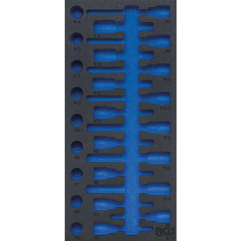 foto del prodotto bgs technic modulo per carrelli portautensili 1 3 vuoto per 4117