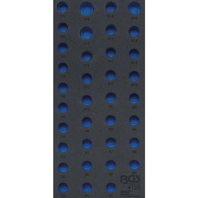 foto del prodotto bgs technic modulo per carrelli portautensili 1 3 vuoto per 4120