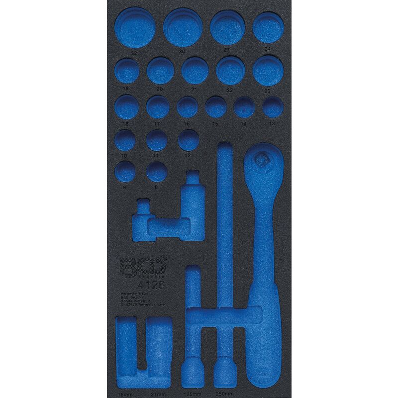 foto del prodotto bgs technic modulo per carrelli portautensili 1 3 vuoto per 4126