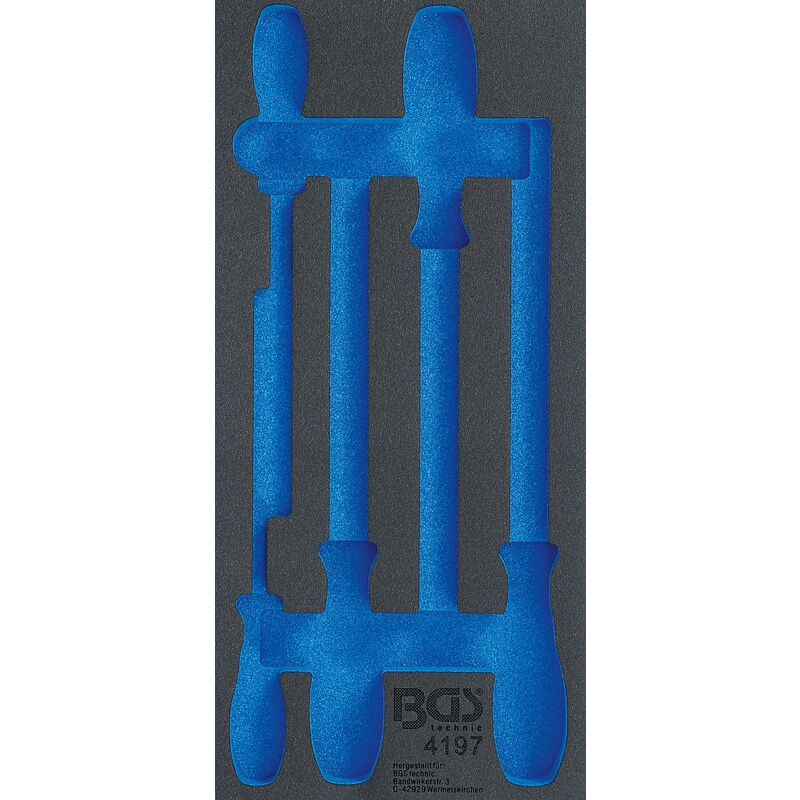 foto del prodotto bgs technic modulo per carrelli portautensili 1 3 vuoto per 4197