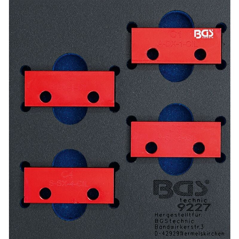 foto del prodotto bgs technic modulo per carrelli portautensili 1 6 serie di utensili di bloccaggio albero a camme per alfa romeo lancia 3.0l v6 24v