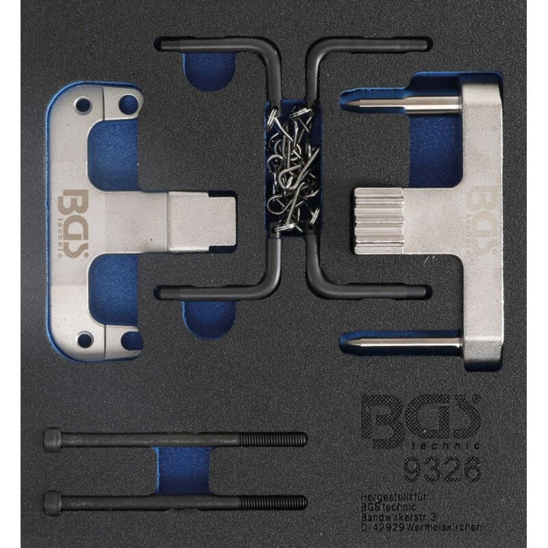 foto del prodotto bgs technic modulo per carrelli portautensili 1 6 set di manutenzione motore per mercedes benz chrysler