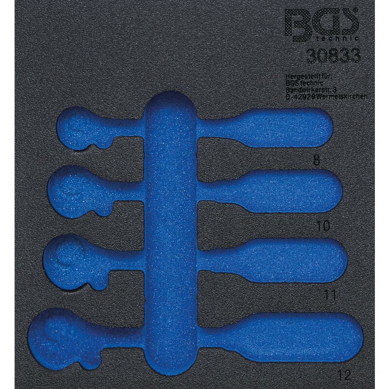 foto del prodotto bgs technic modulo per carrelli portautensili 1 6 vuoto per 30833