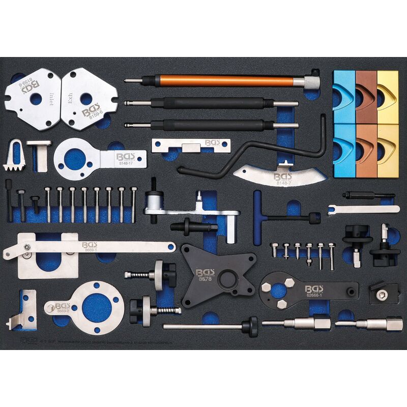 foto del prodotto bgs technic modulo per carrelli portautensili 3 3 set di manutenzione motore per fiat, alfa, lancia, opel, suzuki, ford