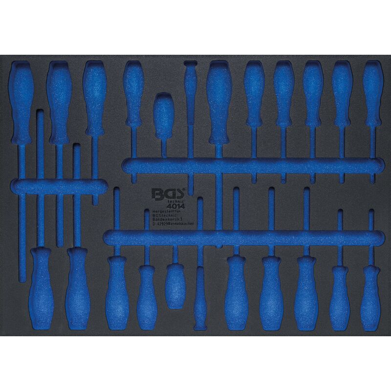 foto del prodotto bgs technic modulo per carrelli portautensili 3 3 vuoto per 4014