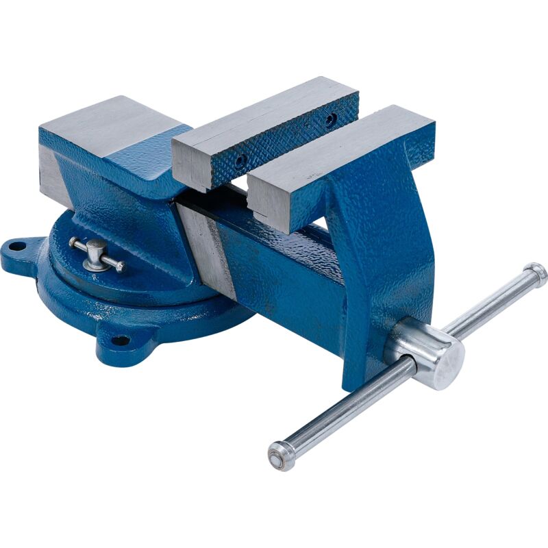 foto del prodotto bgs technic morsa di serraggio in acciaio stampata ganasce da 125 mm