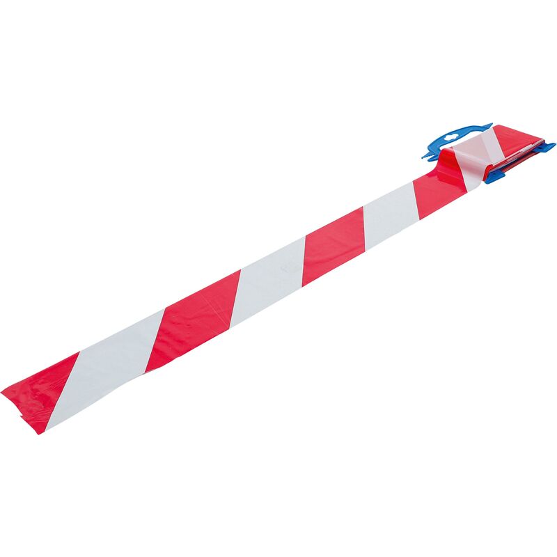 foto del prodotto bgs technic nastro segnaletico 80 mm x 50 m