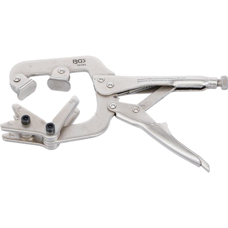 foto del prodotto bgs technic pinza a morsetto per saldature per tubature 250 mm
