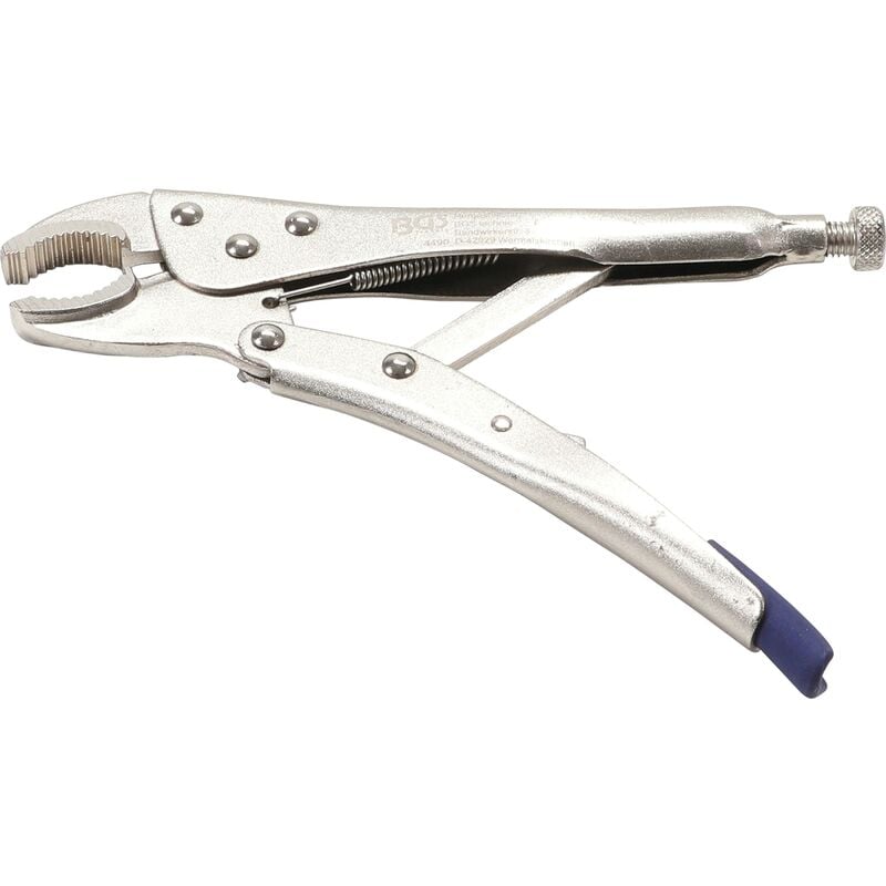 foto del prodotto bgs technic pinza autobloccante con leva di sgancio con impugnature in vinile 225 mm