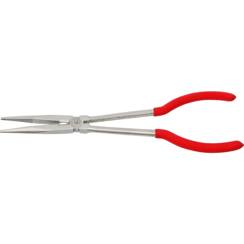 foto del prodotto bgs technic pinza becchi mezzi tondi extra lunga 280 mm
