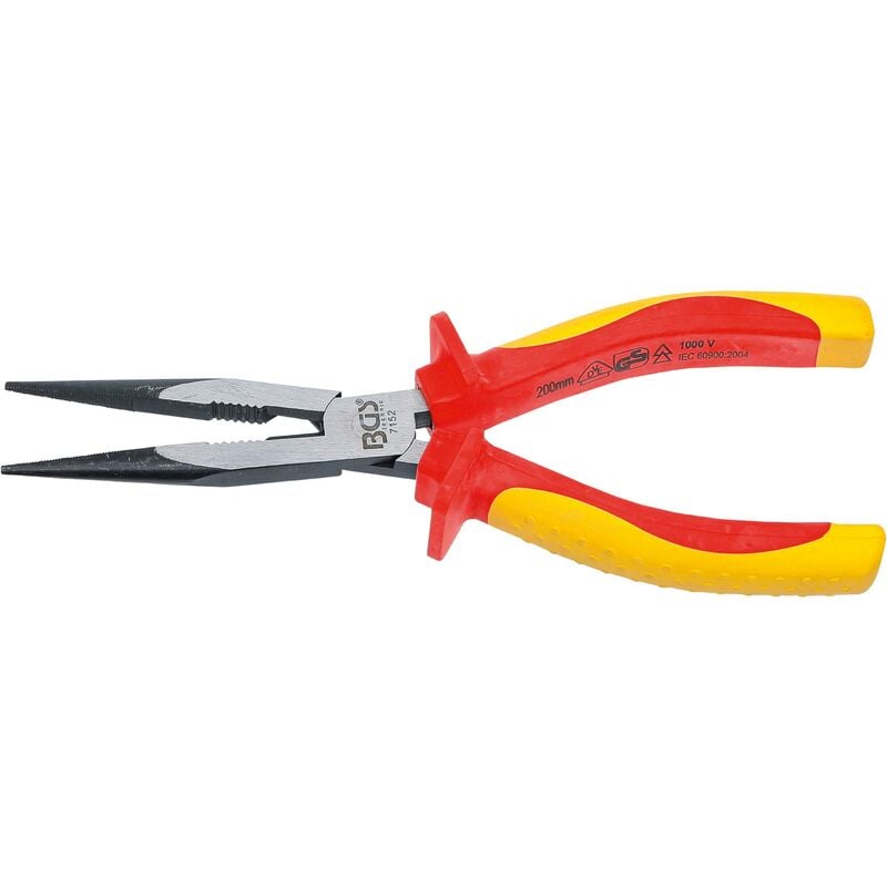foto del prodotto bgs technic pinza becchi mezzo tondi 200 mm