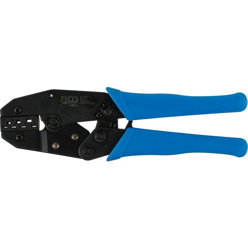 foto del prodotto bgs technic pinza per capicorda con funzione di cricchetto per capicorda non isolati 0,5 6 mm 