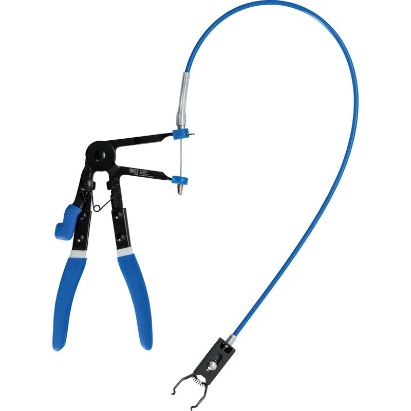 foto del prodotto bgs technic pinza per tubi carburante con cavo bowden 650 mm