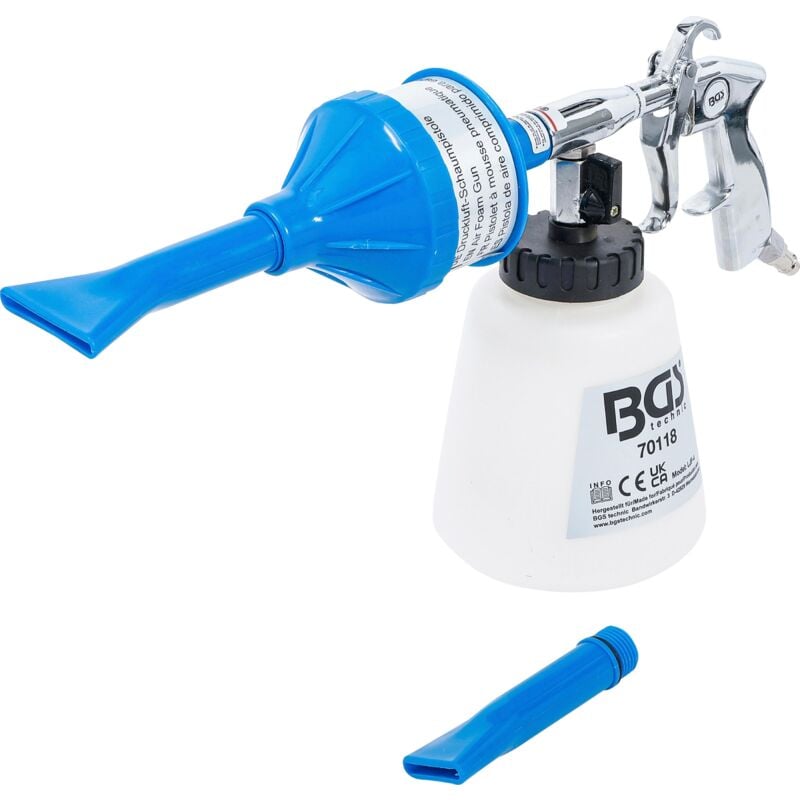 foto del prodotto bgs technic pistola ad aria compressa per schiuma