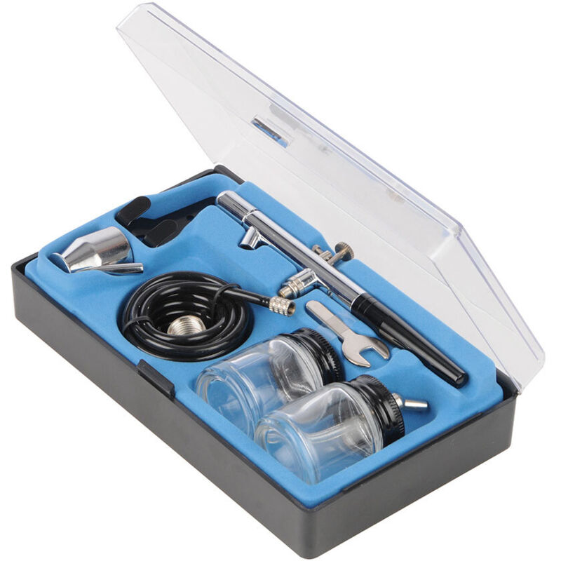 foto del prodotto bgs technic pistola per aerografo bgs set di 6 pezzi
