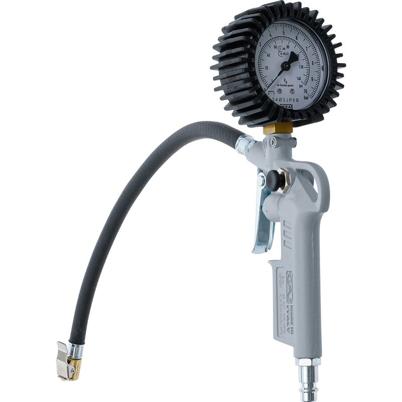 foto del prodotto bgs technic pistola pneumatica per gonfiaggio gomme calibrata 0 10 bar