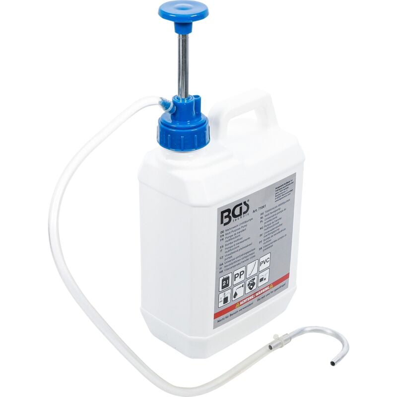 foto del prodotto bgs technic pompa di travasamento multifunzione 2 l