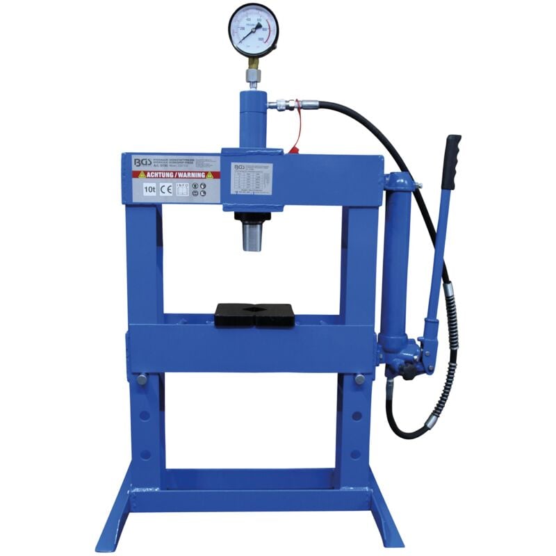 foto del prodotto bgs technic pressa idraulica da officina 10 t
