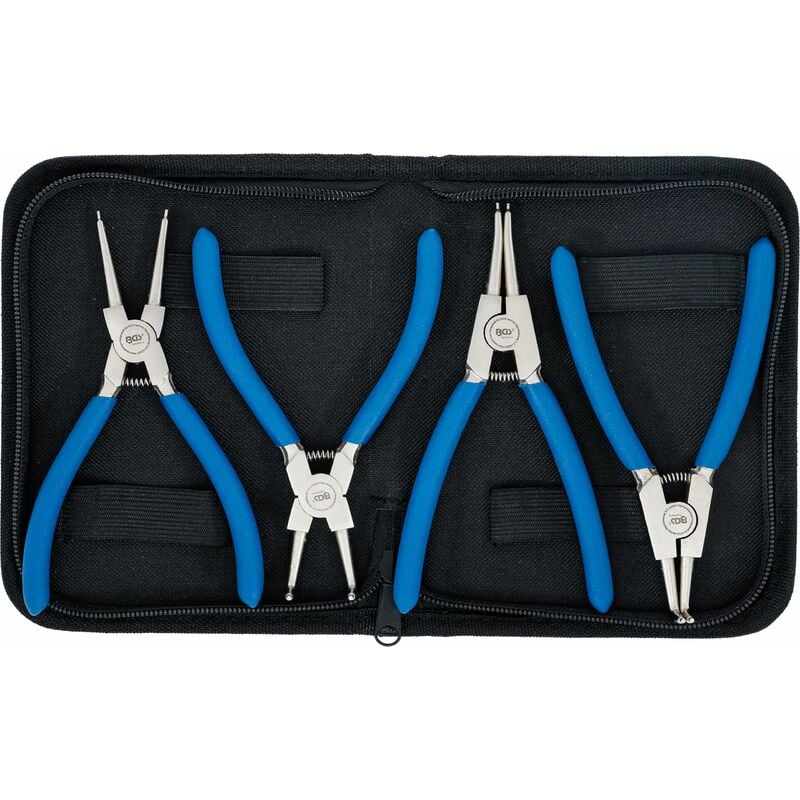foto del prodotto bgs technic pro set 4 pinze per anelli di sicurezza, 150 mm