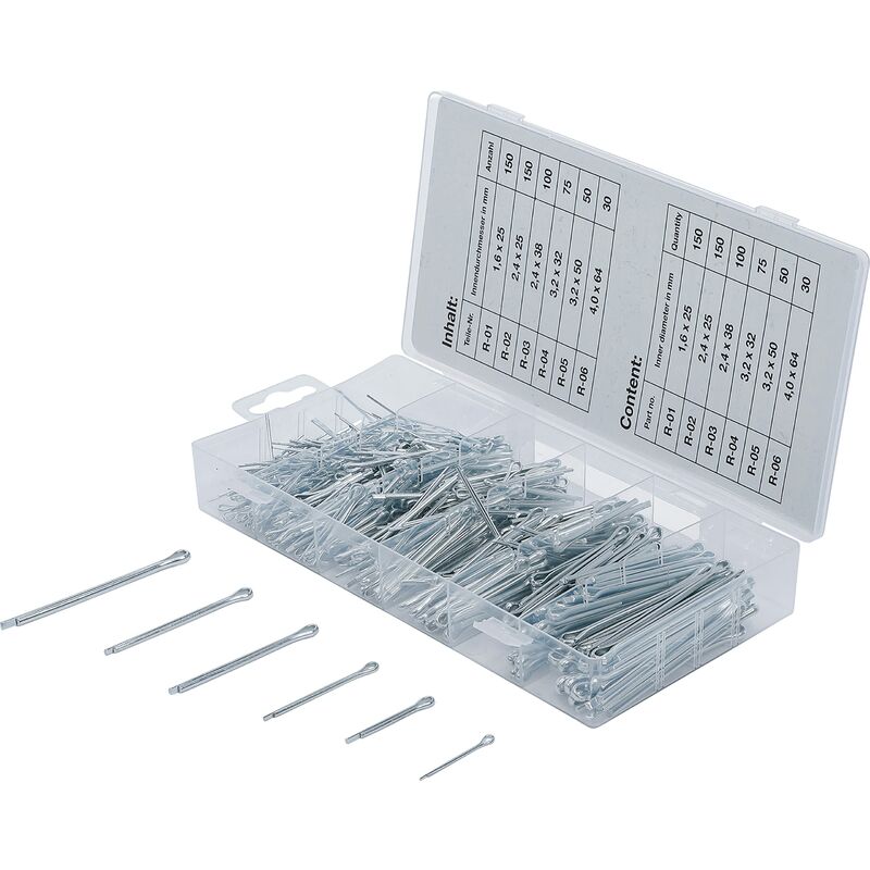 foto del prodotto bgs technic pro set 555 copiglie