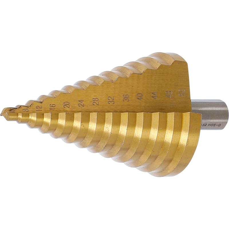 foto del prodotto bgs technic punta a gradino nitruro di titanio 6 52 mm