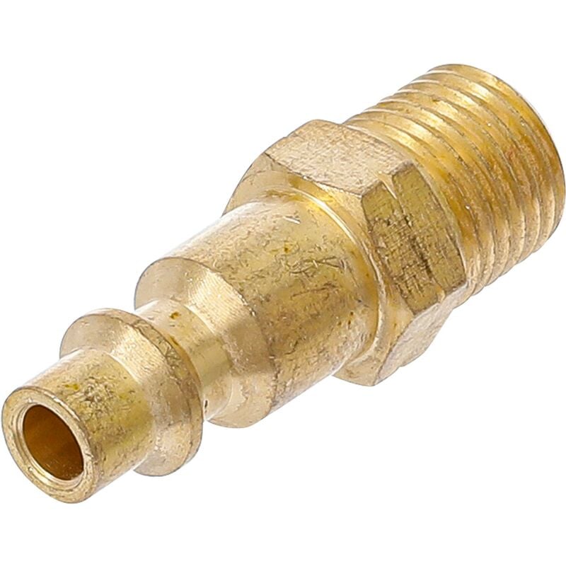 foto del prodotto bgs technic raccordo a innesto pneumatico 6,3 mm 1 4 filettatura esterna usa francia