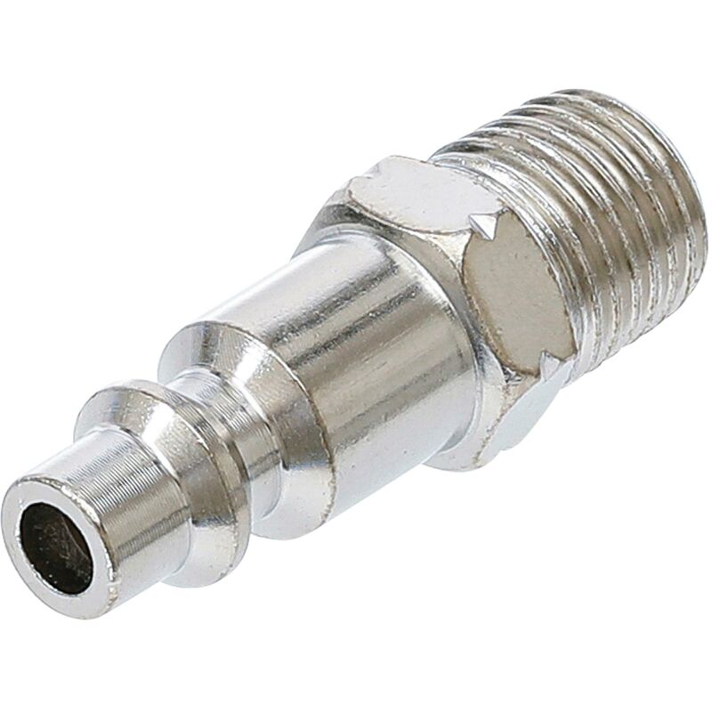 foto del prodotto bgs technic raccordo a innesto pneumatico 6,3 mm 1 4 filettatura esterna usa francia