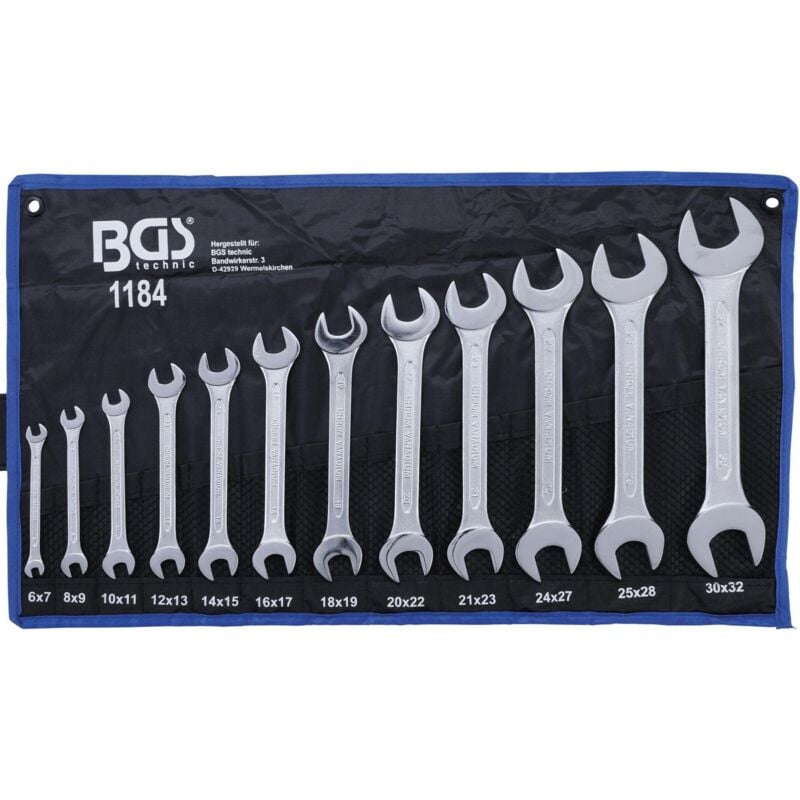 foto del prodotto bgs technic rondelle piatte in acciaio con teste lucidate set da 6x7 a 30x32