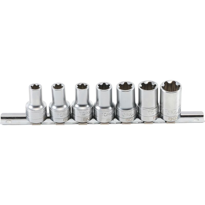 foto del prodotto bgs technic serie di bussole profilo t plus per torx plus 10 mm 3 8 10ep 20ep 7 pz.