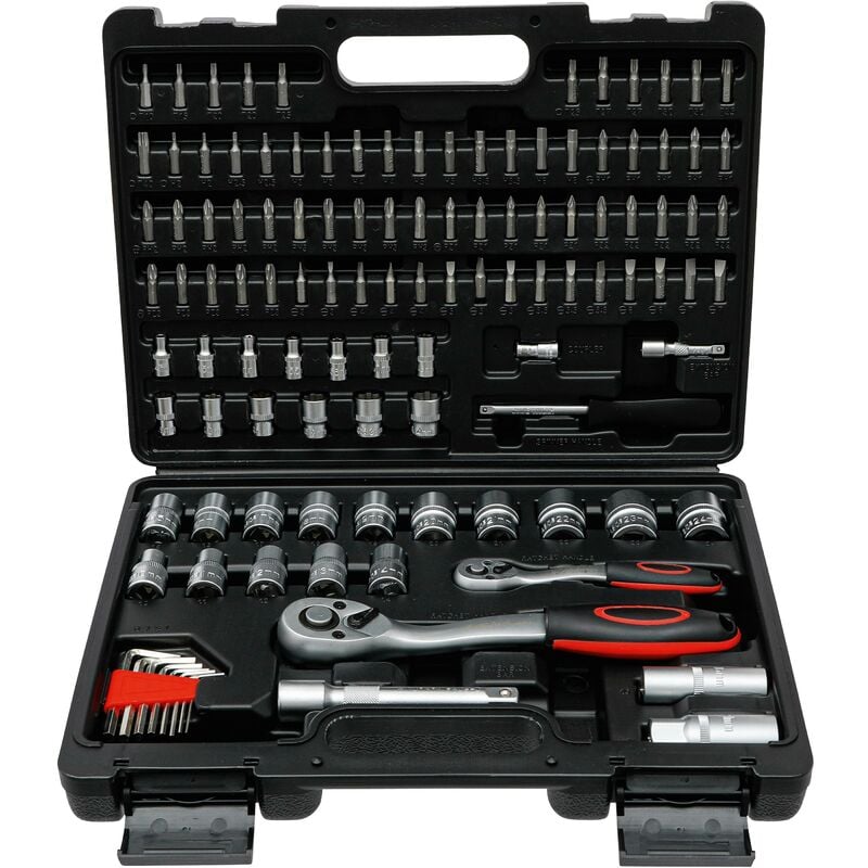 foto del prodotto bgs technic serie di bussole surface drive 6,3 mm 1 4 12,5 mm 1 2 115 pz.