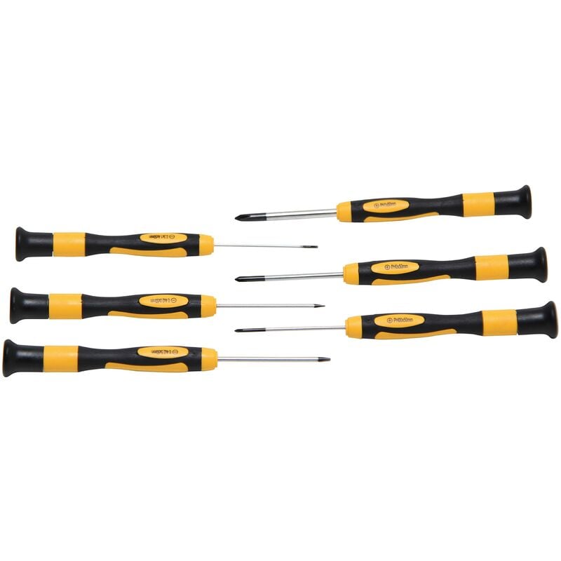 foto del prodotto bgs technic serie di cacciaviti di precisione 6 pz.