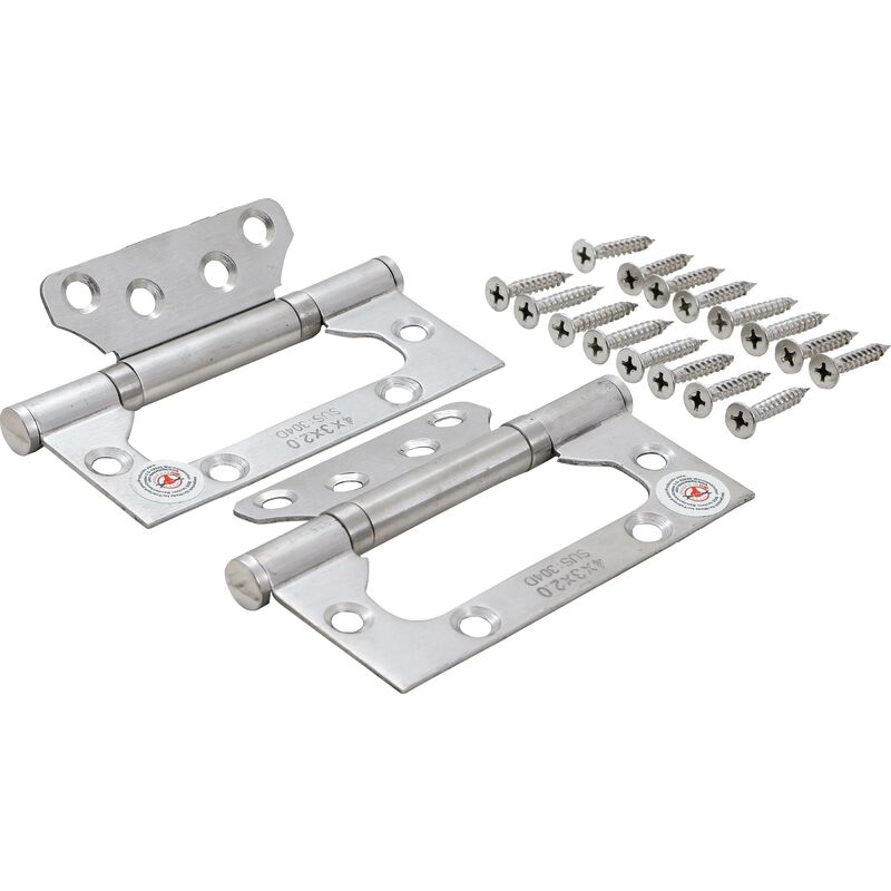 foto del prodotto bgs technic serie di cerniere acciaio per l installazione salvaspazio 100 x 50 mm 2 pz.