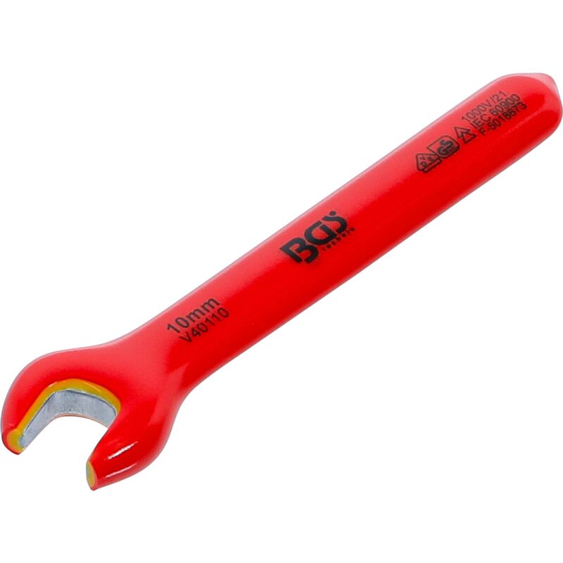 foto del prodotto bgs technic serie di chiavi a forchetta vde 10 mm
