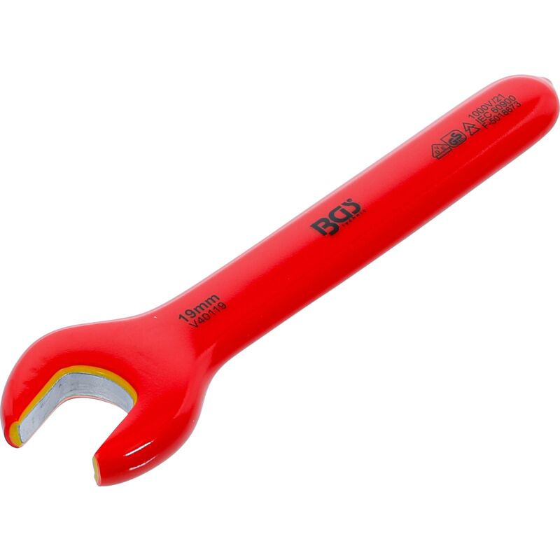 foto del prodotto bgs technic serie di chiavi a forchetta vde 19 mm