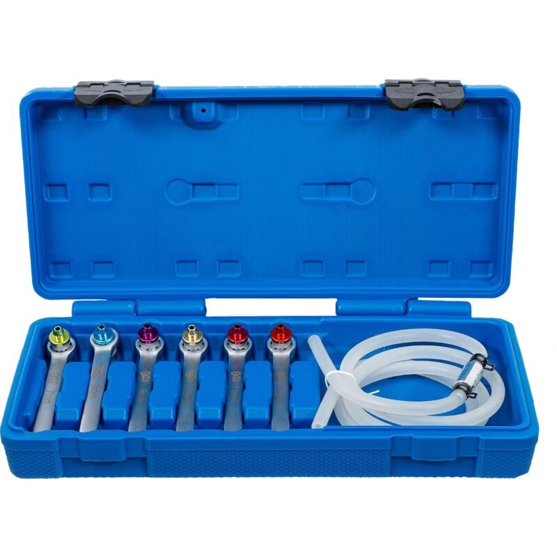 foto del prodotto bgs technic - serie di chiavi per spurgo freni 7 - 8 - 9 - 10 - 11 - 12 mm 7 pz.