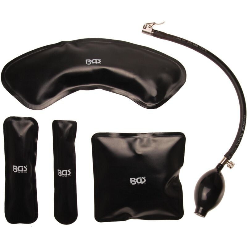 foto del prodotto bgs technic serie di cuscini gonfiabili 5 pz.