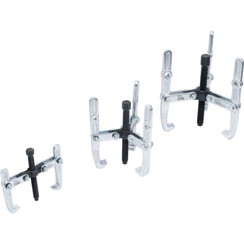 foto del prodotto bgs technic - serie di estrattori per interni esterni, 2 e 3 bracci 100 120 150 mm 3 pz.