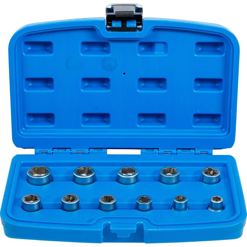 foto del prodotto bgs technic serie di estrattori per viti e dadi 10 mm 3 8 metrico 11 pz.