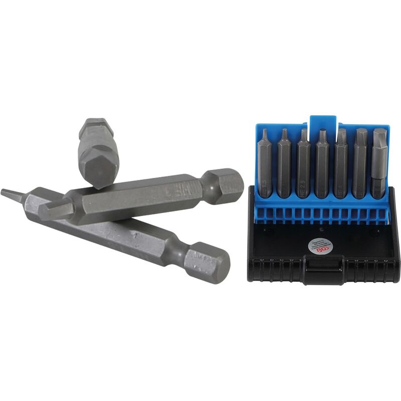 foto del prodotto bgs technic serie di estrattori viti per attacco esagonale difettoso 1,5 6 mm 7 pz.