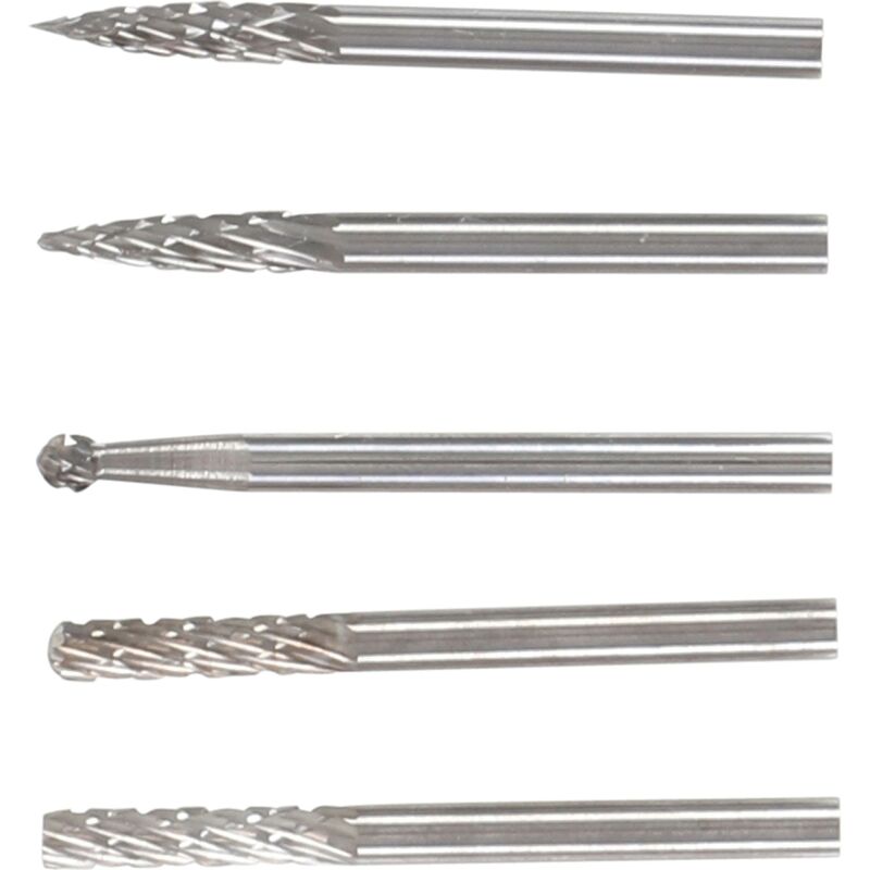foto del prodotto bgs technic serie di frese hss, extra corte 5 pz.