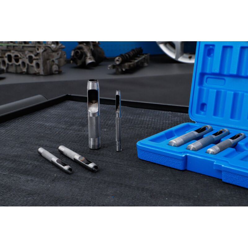 foto del prodotto bgs technic - serie di fustelle 3 - 12 mm 9 pz.