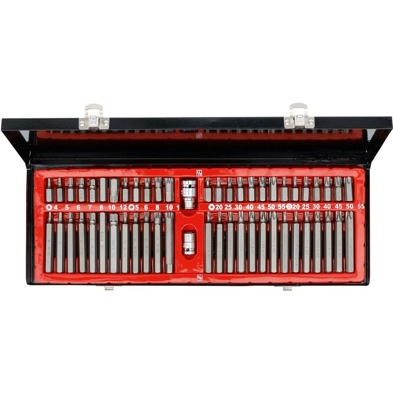 foto del prodotto bgs technic serie di inserti combinati 54 pz.