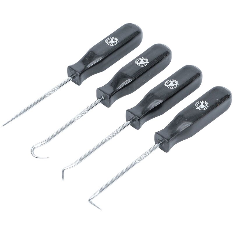 foto del prodotto bgs technic serie di mini uncini 4 pz.