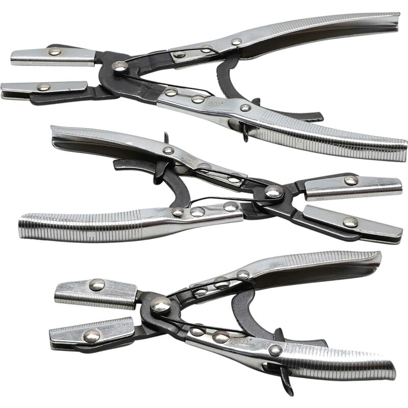 foto del prodotto bgs technic serie di pinze stringitubo 205 305 mm 3 pz.
