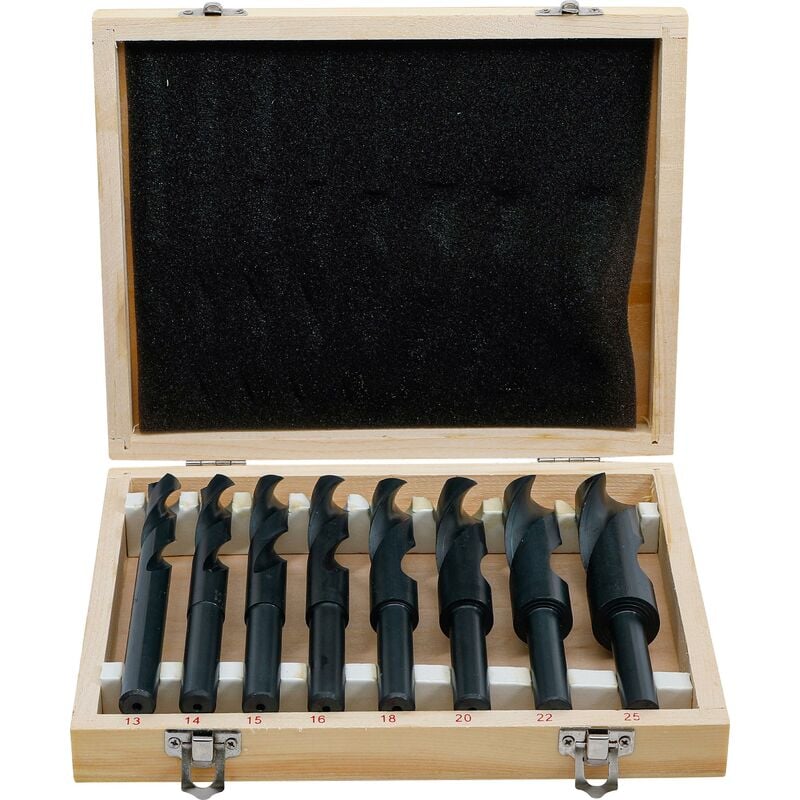 foto del prodotto bgs technic serie di punte hss 13 25 mm 8 pz.