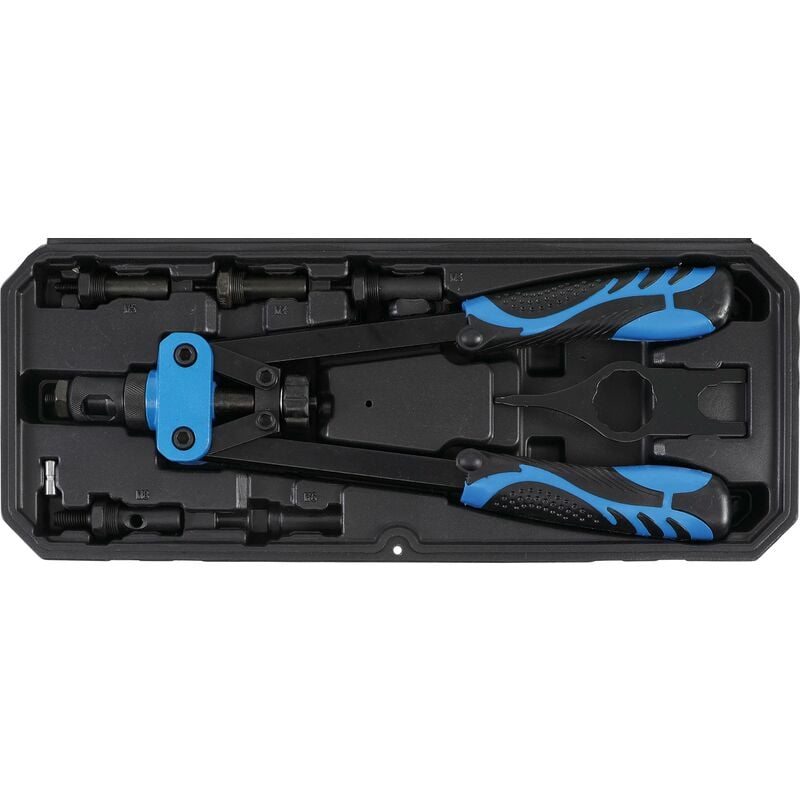 foto del prodotto bgs technic serie di rivettatrici m3 m8 7 pz.