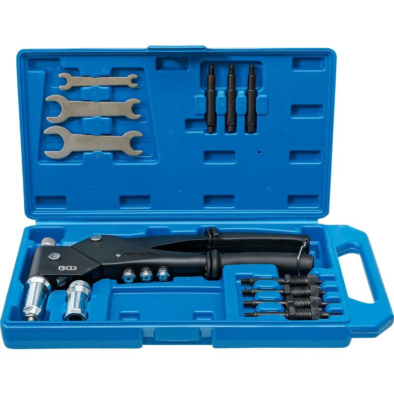 foto del prodotto bgs technic serie di rivettatrici per rivetti standard, dadi e gambi per rivetti
