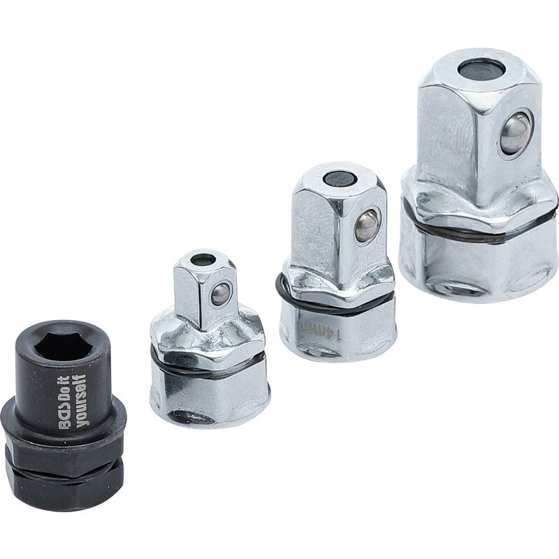foto del prodotto bgs technic set di adattatori per chiave a cricchetto 4 pz.