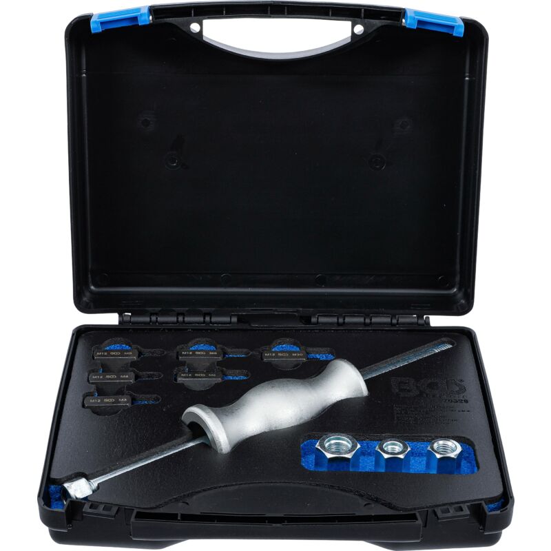 foto del prodotto bgs technic set di martelli a massa battente con adattatori per filettatura 12 pz.